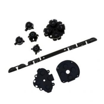 PSP 1000 Button Set schwarz (Original)